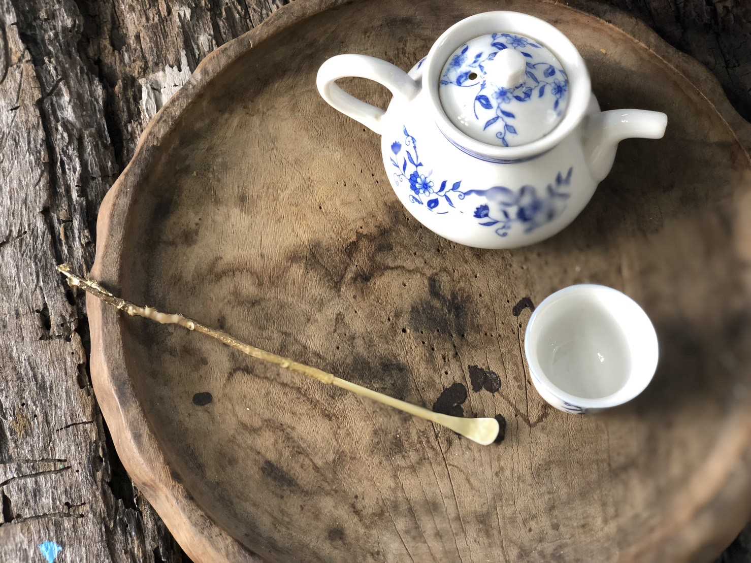 槿枝茶針匙