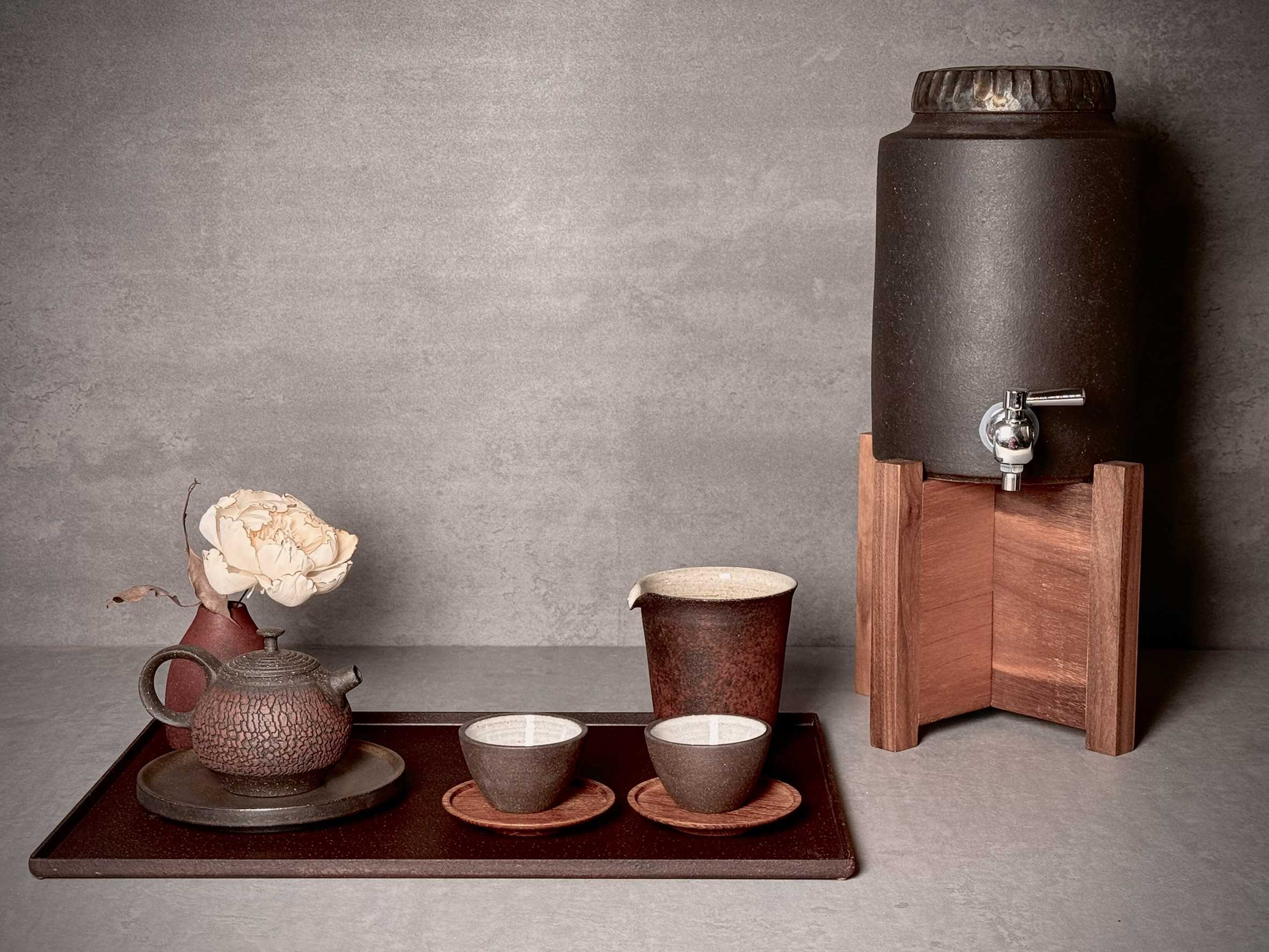 無我系列-赤岩承煙茶席套組